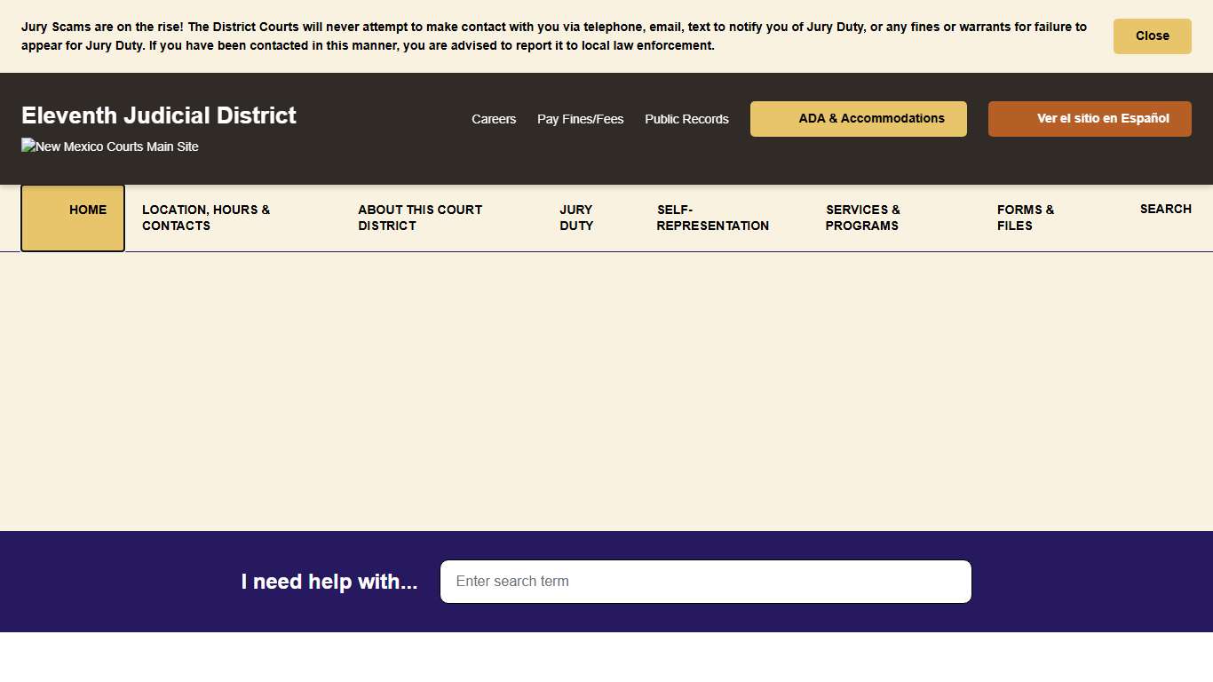 Home - Eleventh Judicial District